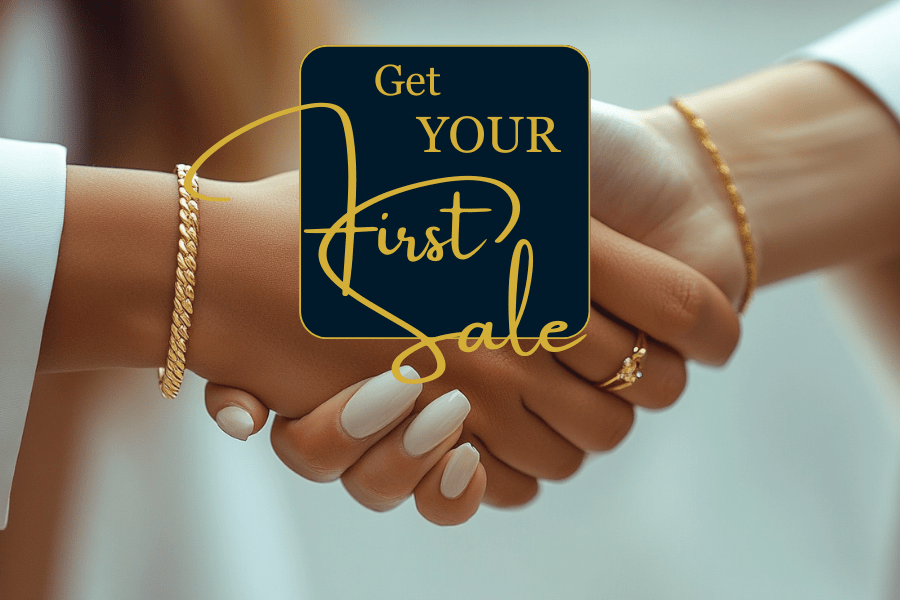 Get Your First Sale